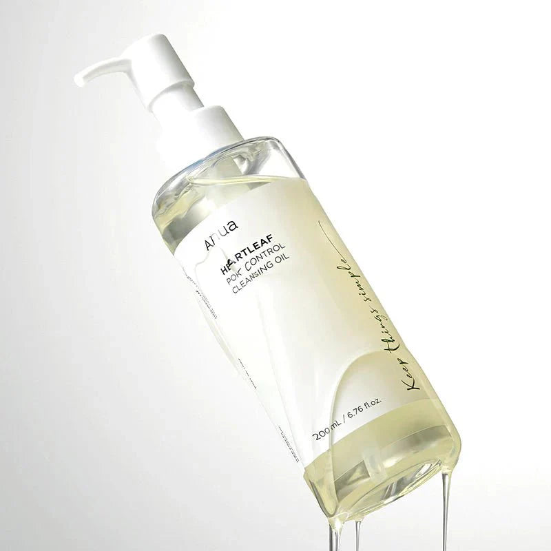 ANUA Heartleaf Pore Control Cleansing Oil – Best Korean Cleanser Oil for Sensitive Skin in Pakistan