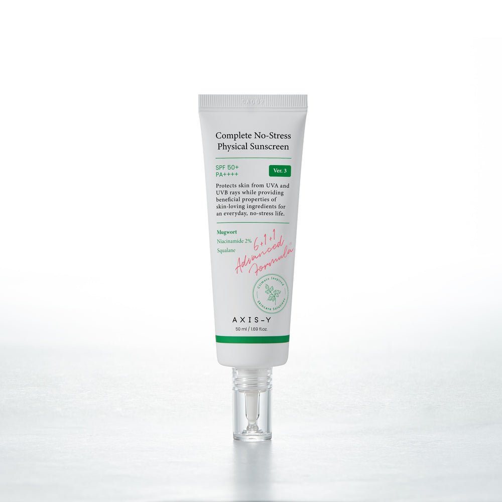 AXIS-Y Complete No-Stress Physical Sunscreen SPF50+ PA++++ – Best Korean Mineral Sunscreen in Pakistan